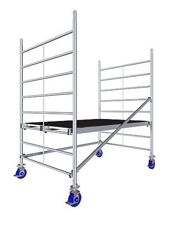 KRAUSE PROTEC XXL - Rusztowanie 2,0 x 1,35m, wys.rob. 2,90m | system GUARDMATIC